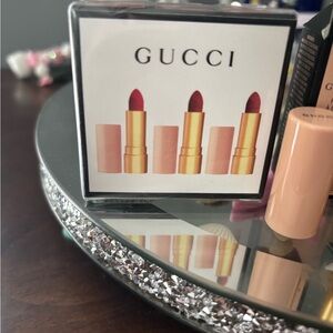 Gucci Rouge à Lèvres Mat Lipstick Trio - Red and Brown Shades